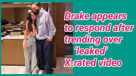 drake meat leak|Drake appears to respond after trending over ‘leaked’ X